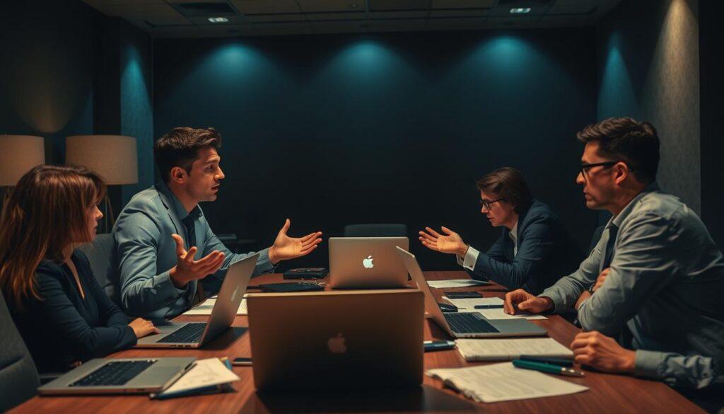 communication breakdown in professional settings