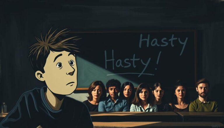 hasty generalization mental model