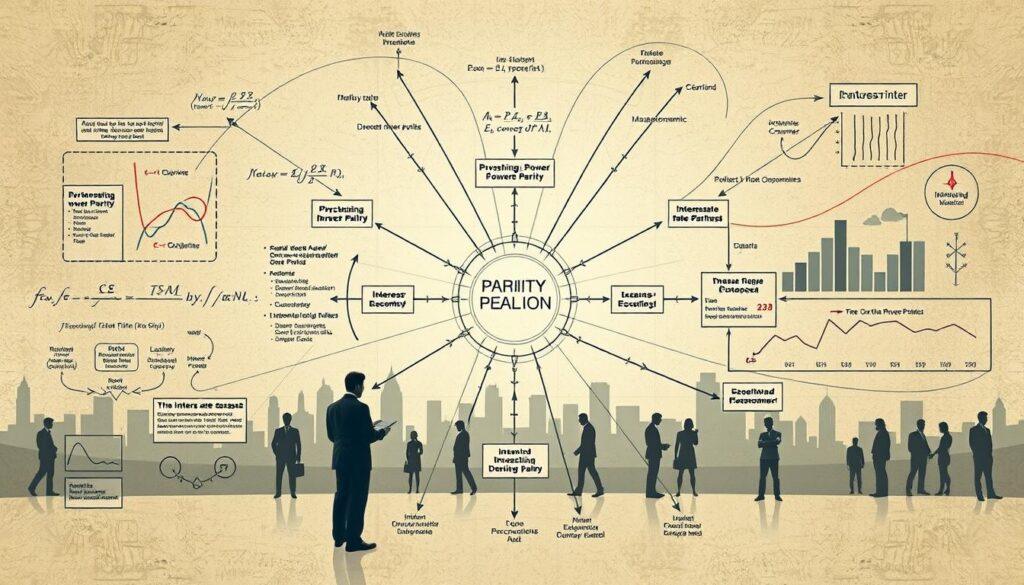 parity conditions model economics framework