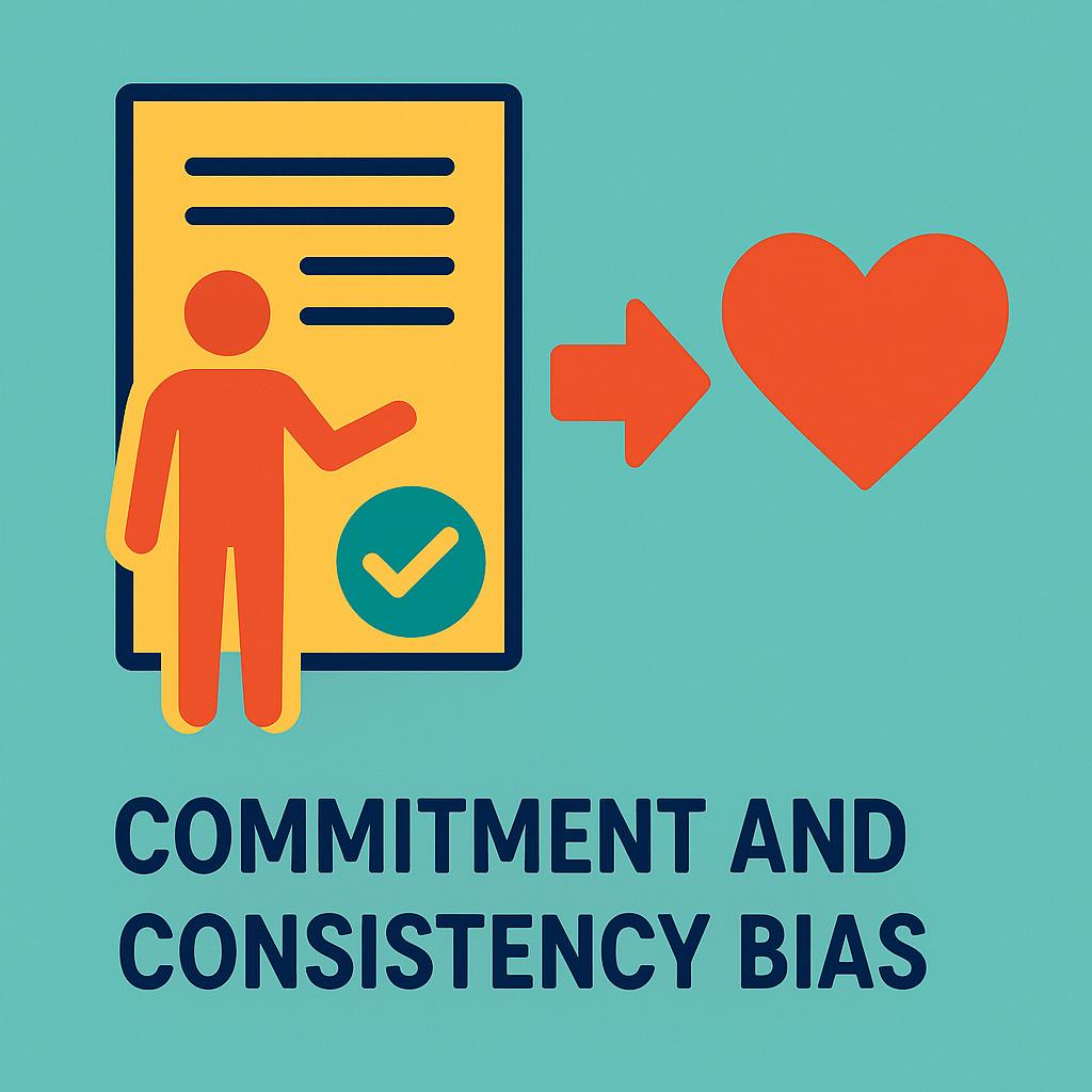 Commitment and Consistency Bias Mental Model