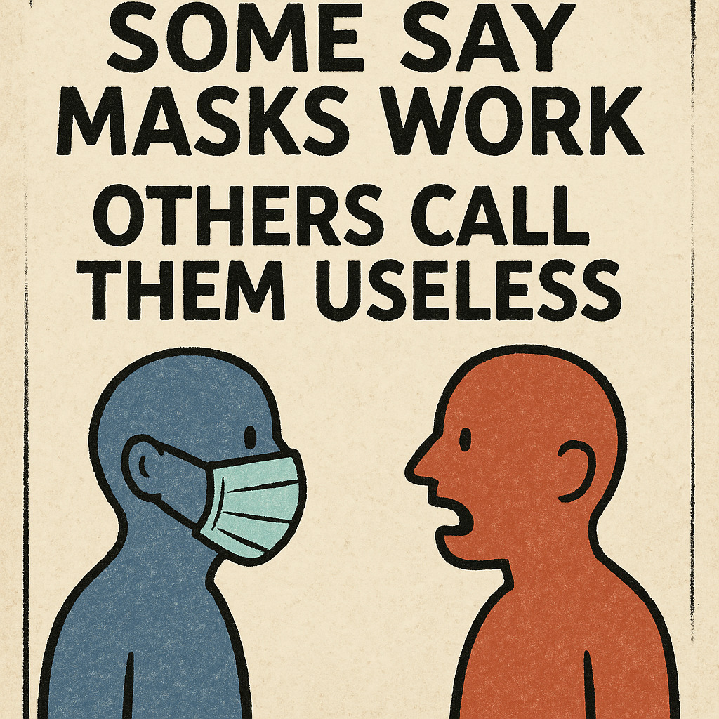 Some say masks work, others call them useless Some say masks work, others call them useless