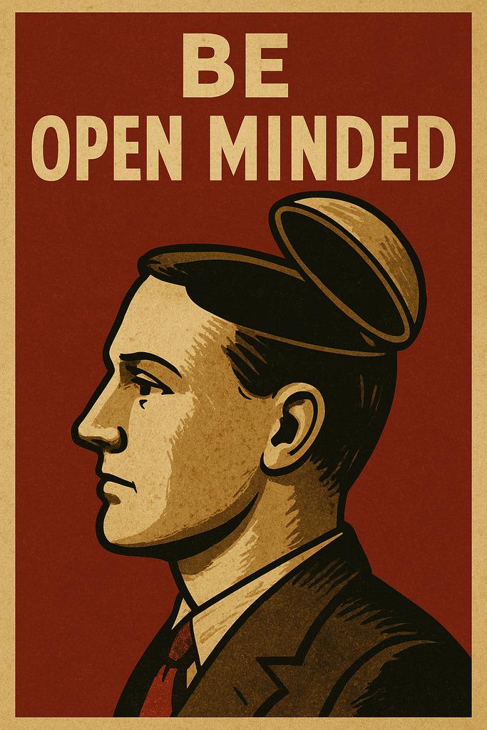 be open minded