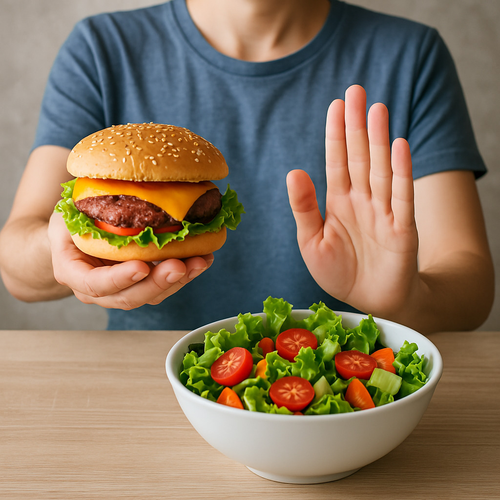 choose a burger over a salad acton's law mental model