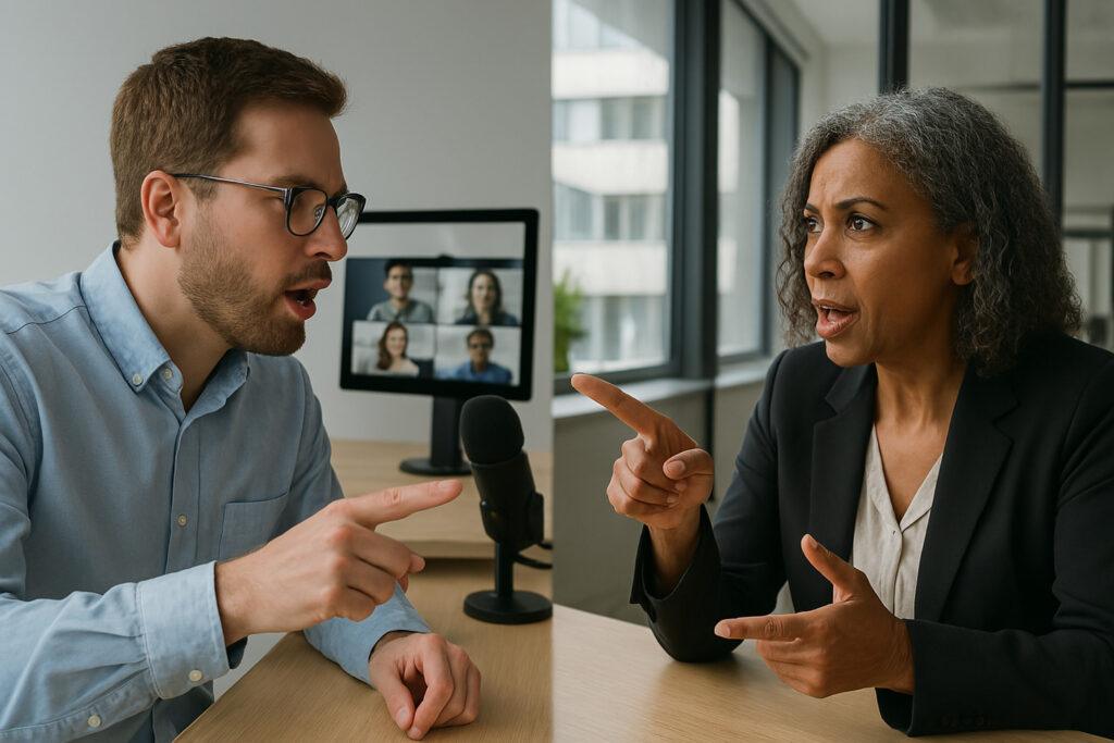  debating remote work policies- prejudgement