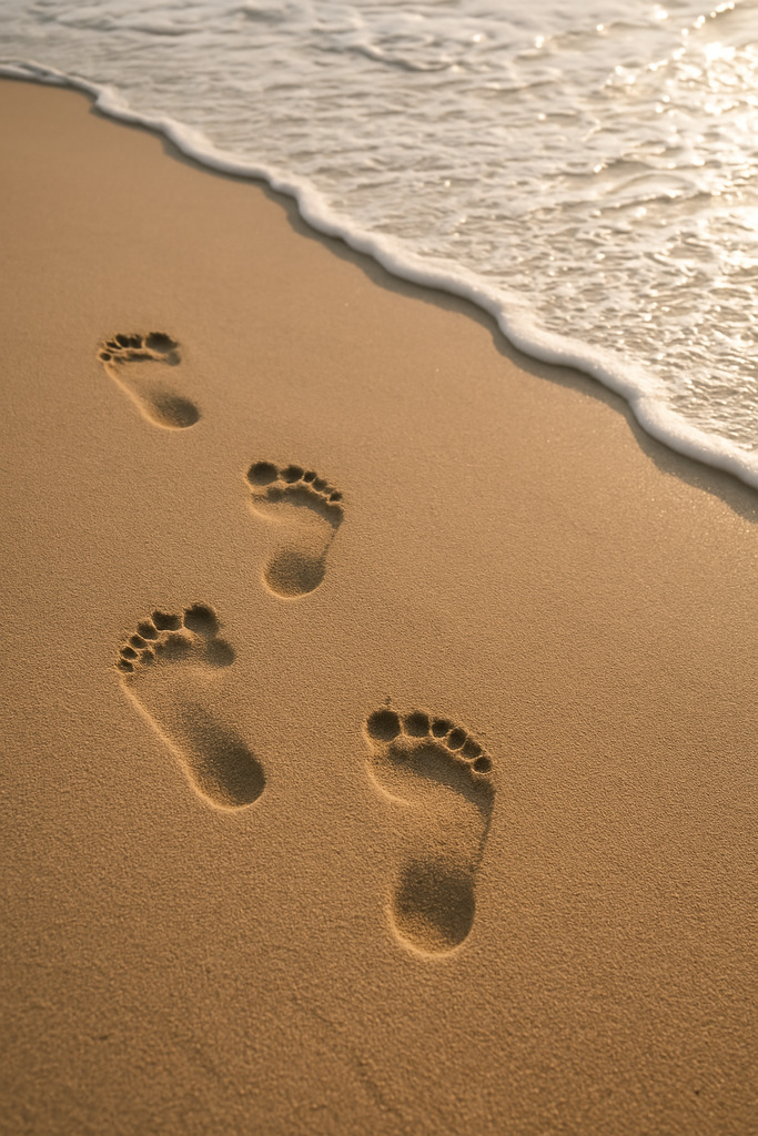 footprints in sand actons law