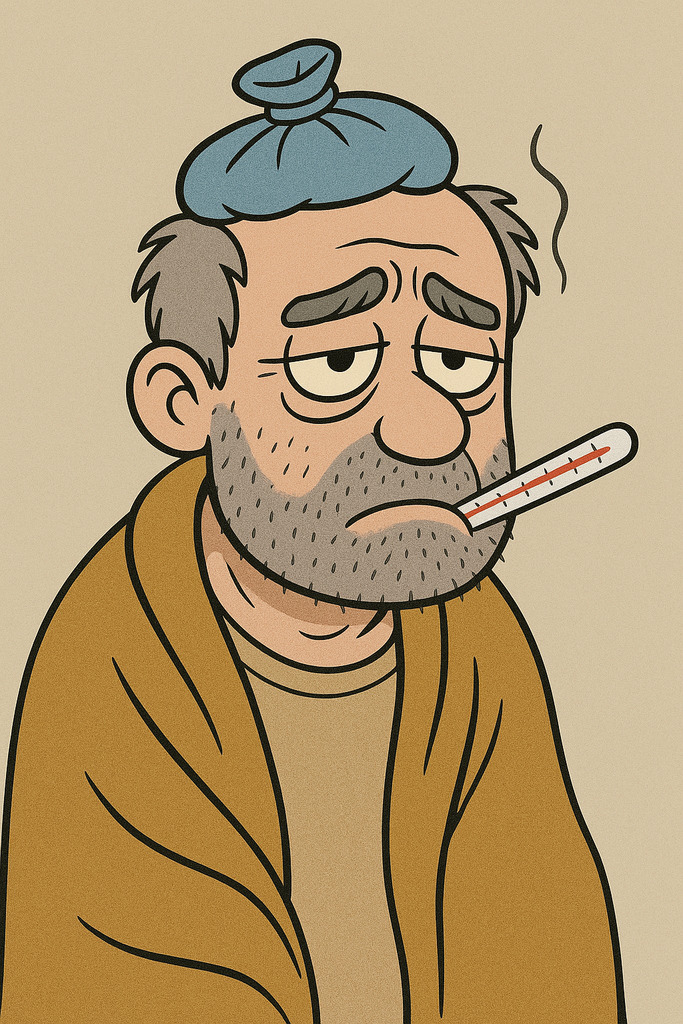 sick man and self-handicapping