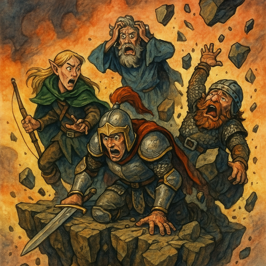 team crumbling under pressure