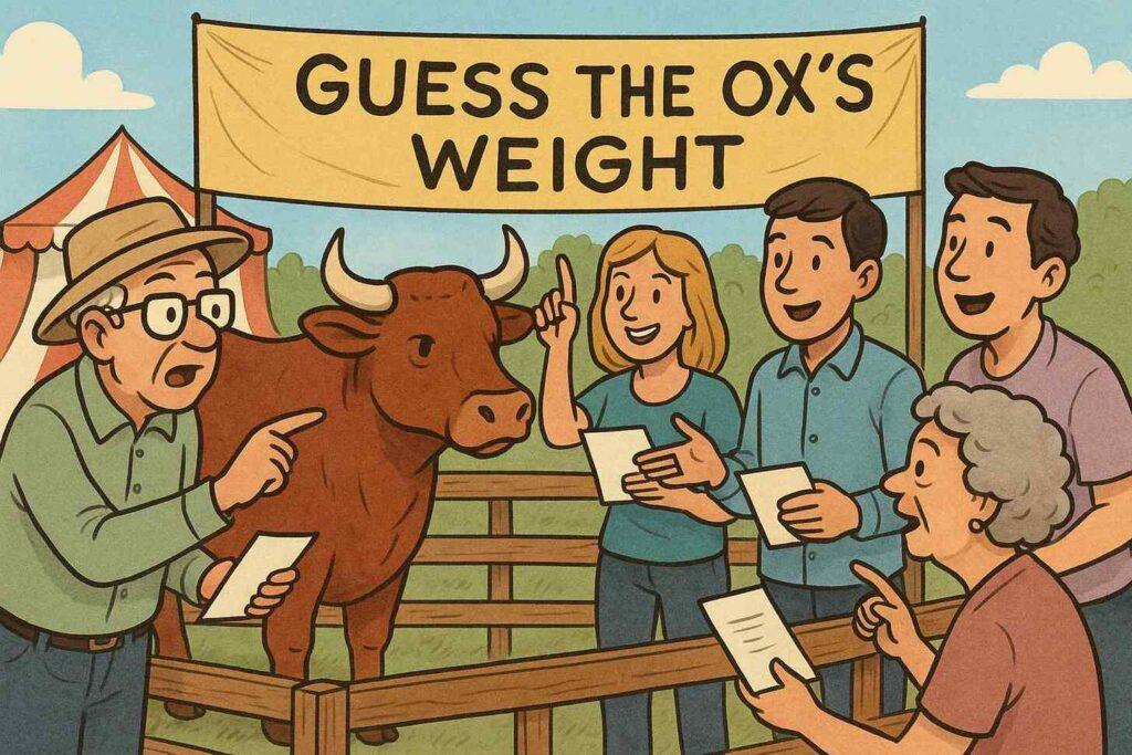 guess_the_ox_weight- crowdsourcing mental model