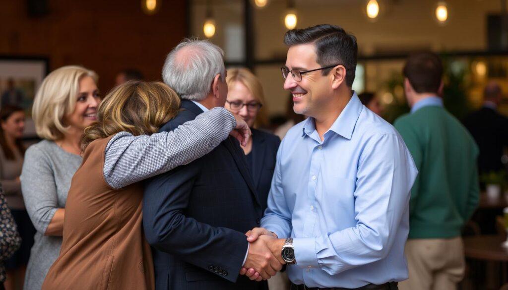 some conversations feel like warm hugs while others feel like handshakes