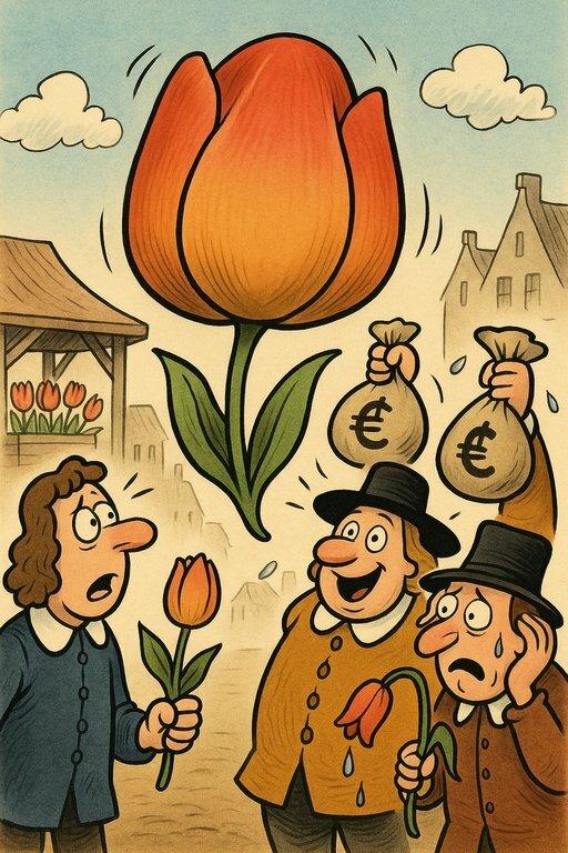 tulip price bubble- minsky moment mental model