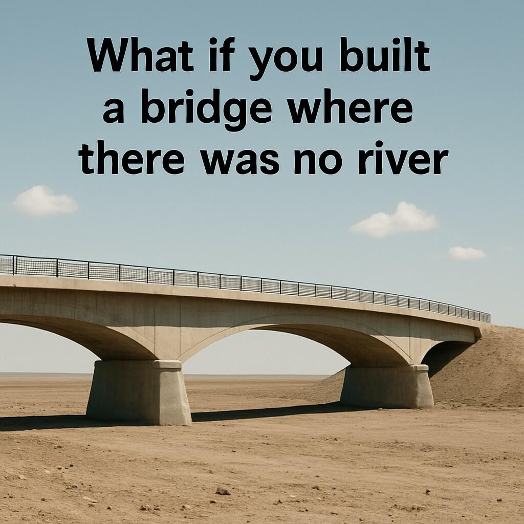 zero to one mental model- built a bridge where there was no river