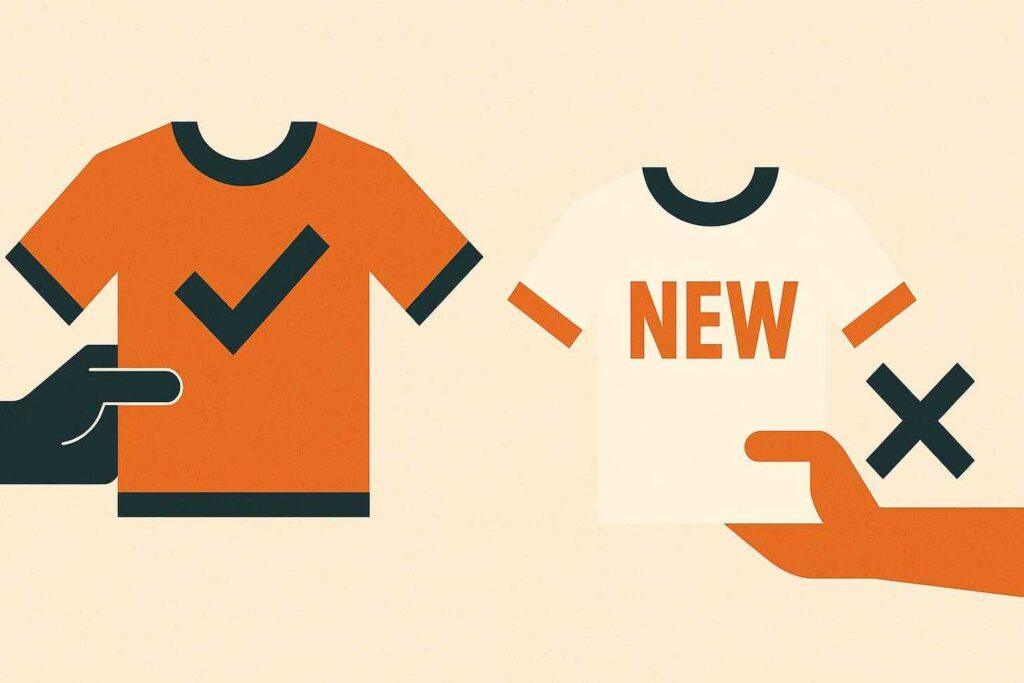 fresh designs over what actually works