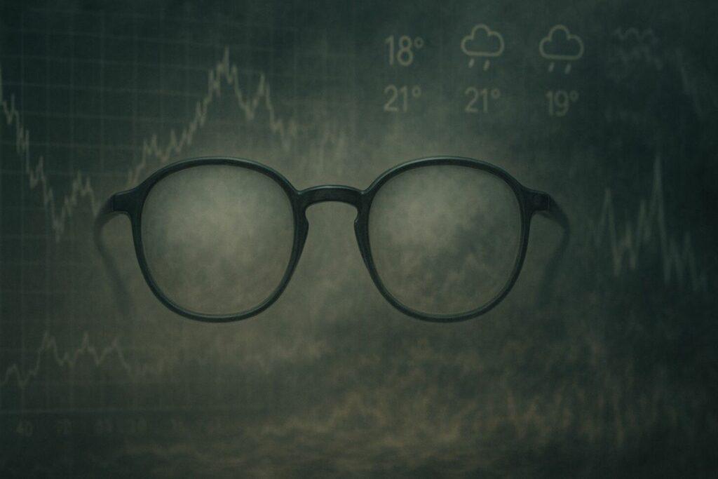 language and models act like blurry glasses