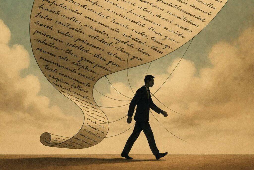 our actions follow hidden scripts our actions follow hidden scripts-behavioral inevitability mental model