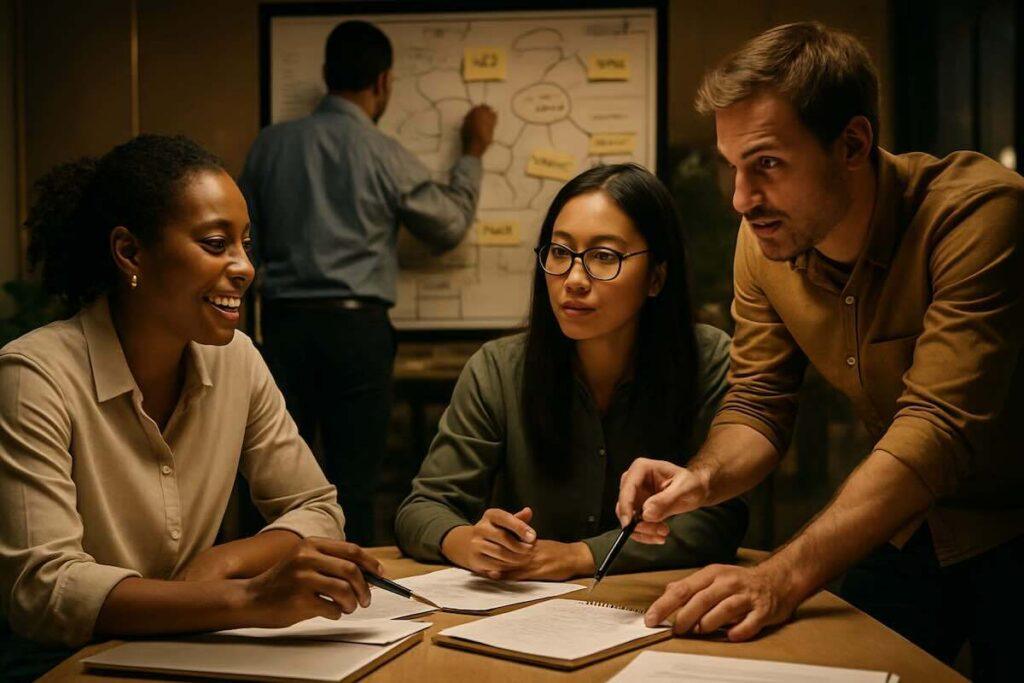 Impact of High-Performing Team Members on Group Output Catalysts Mental Model- Impact of High-Performing Team Members on Group Output