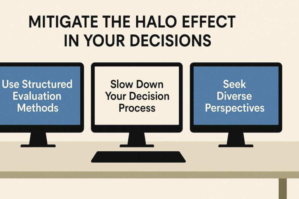 Mitigate the Halo Effect