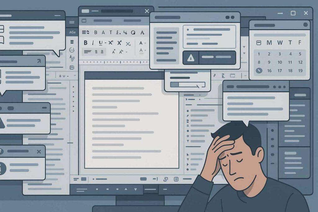 Recognizing the Braess Paradox in Social Media and Tech Tools