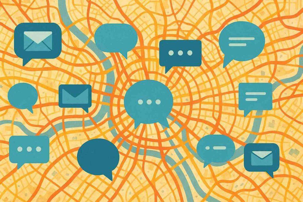 Spotting Braess-Like Patterns in Team Communication