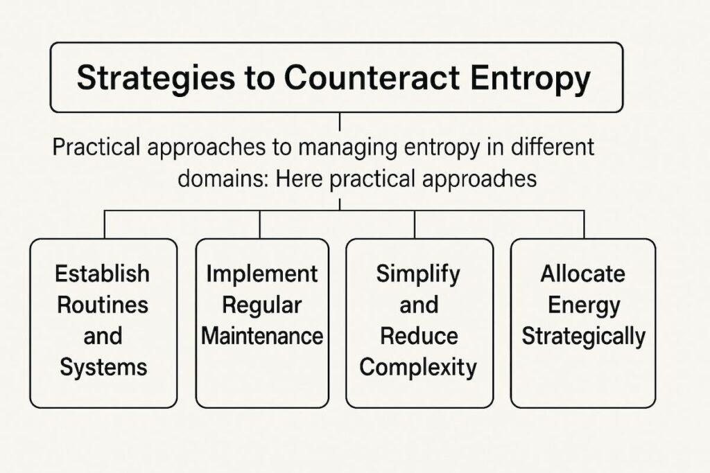strategies to counteract entropy
