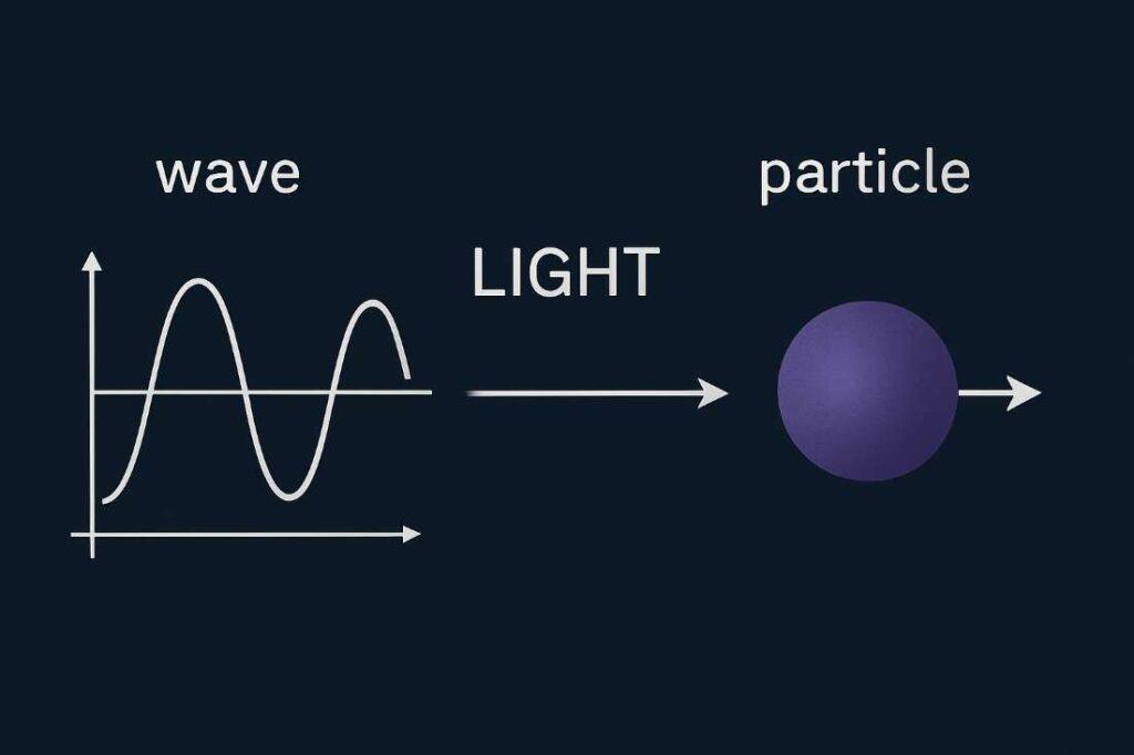 Infographic illustrating the Heisenberg Uncertainty Principle equation Δx·Δp ≥ h/4π with position vs. momentum blur.